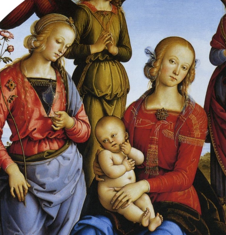 madonna tondo perugino 2