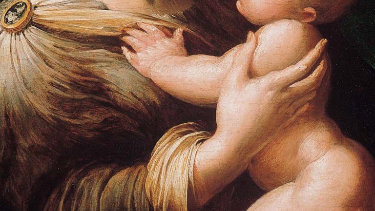 hands parmigianino