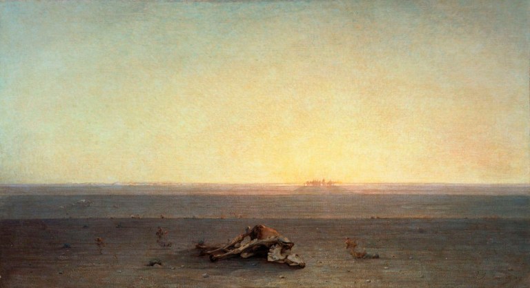 Gustave Guillaumet - “El desierto”